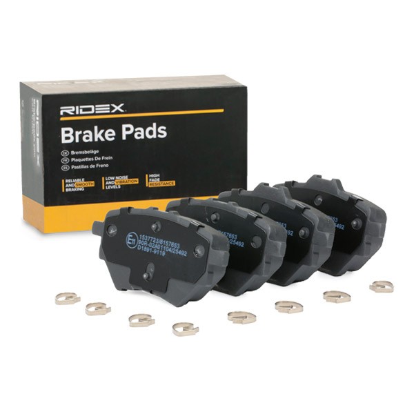 RIDEX Brake pad set